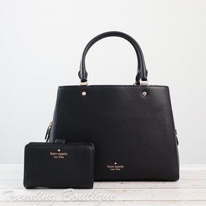NWT Kate Spade Leila Satchel & Medium Wallet SET